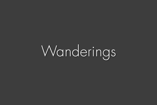 Wanderings