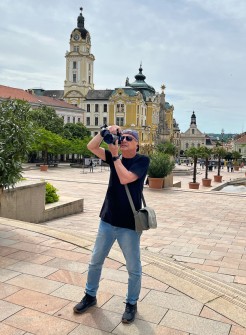 Ron Paras in Pécs, Hungary