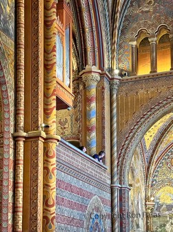 St Matthias Interior 1 - Budapest Hungary
